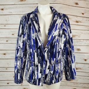 Relativity Blazer/ Jacket Size Large Single Button